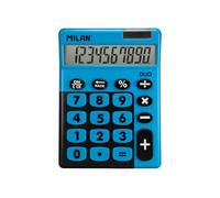 Milan 150610TDBBL - Calculadora, 10 dígitos, color azul