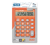 MILAN Calculadora 150610TDOBL - 10 dígitos - Naranja