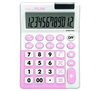 Milan 151812ibgpbl calculadora escritorio calculadora básica rosa