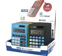 Milan 159912, Kapsa, Calculadora sencilla, 8 dígitos, Batería/Solar, Multicolor