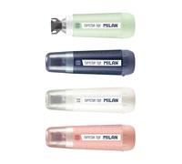 MILAN 1918 - Pack 4 Cintas Correctoras Cilíndrica en Formato Mini. Apta para Zurdos