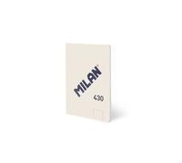 Milan 430 libreta encolada formato a6 hojas blancas - 48 hojas de 95 g