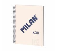 Milan - 57143E80BG cuaderno y block A4 80 hojas Beige 57143E80BG