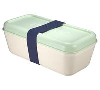 Milan 64160 Recipiente para Alimentos Rectangular 0.75L, Tapa Verde