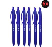 Milan 6x P1 Touch Bolígrafo Boli Bolígrafos de Punta Retráctil, Para la Escuela, Cole o el Hogar, Material Escolar y de Oficina para Primaria, Secundaría y Universidad. Vuelta al Cole Colegio.