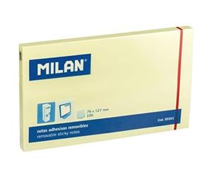 Milan 85501 - Bloc 100 notas adhesivas, color amarillo