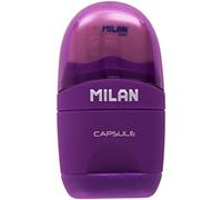 Milan 858837 - Dúo de sacapuntas y borrador, 1 unidad, modelo surtido