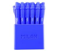 MILAN Bolígrafo 936011, color azul, pack de 40 unidades
