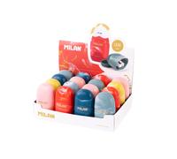 Milan afilaborras capsule lava surtido caja expositora 16 ud