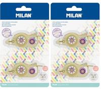 MILAN® Blister 2 recambios cinta adhesiva 8,4 mm x 8 m serie New Look (Paquete de 2)