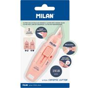 MILAN Blíster Cúter Hoja Cerámica STICK colección 430 since 1918, Rosa