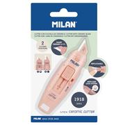 MILAN® Blíster cúter hoja cerámica STICK serie 1918, rosa