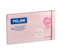 Milán Bloc 90 Notas Super Adhesivas Rosa Pastel 76 x 127 mm
