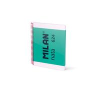 Milan - BLOC MILAN NATA 624 A4 80h HRZ. VERDE - Pack de 3 unidades 57042E80GR