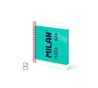 Milan - BLOC MILAN NATA 624 A5 80h HRZ. VERDE - Pack de 3 unidades 57052E80GR