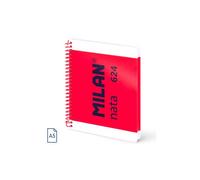 Milan - BLOC MILAN NATA 624 A5 80h LISO ROSA - Pack de 3 unidades 57051E80P