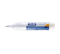 Milan boligrafo corrector mini - punta metalica - capacidad 5ml (12 uds)