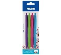 Milan bolígrafo p1 colours blíster 4u c/surtidos