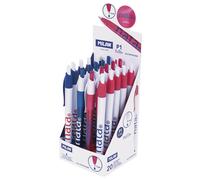 Milan bolígrafo p1 nata® 624 tinta azul caja expositora 20 ud