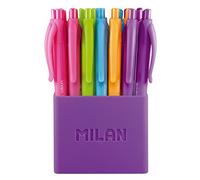 MILAN Bote 24 bolígrafos P1 touch Colours colores surtidos