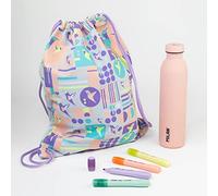 MILAN® Botella isotérmica + bolsa de tiras + evidenciadores pastel