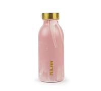 MILAN Botella isotérmica Serie Lava - acero inoxidable 0,35 L, doble pared, rosa
