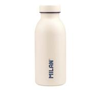 MILAN Botella isotérmica de acero inoxidable 304 354 ml blanca Edición Suns