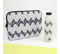 MILAN® Botella isotérmica + funda para portátil 13 pulgadas, serie especial Wallpaper