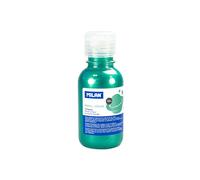 MILAN Botella Tempera Liquida 125ml - Verde Metalizado