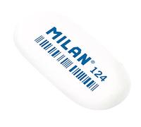 MILAN Goma de borrar Oval 124 (CMM124) – Caja 24 gomas