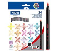MILAN Caja 24 Rotadores Punta Pincel