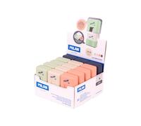 Milan Goma Miga De Pan 430 Con Funda Serie 1918 Blanca (Caja 30 Ud) - Goma de borrar de caucho sintético para lápiz