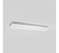 Milan Iluminación Milan Polifemo - lámpara de techo blanco, 5 luces