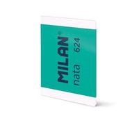 MILAN® Libreta A4 encolada, papel pautado a líneas, 48 hojas MILAN nata®, verde