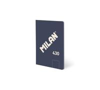 Milan® libreta a5 encolada, 48 hojas blancas de 95 gr/m², colección