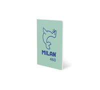 MILAN® Libreta A5 grapada, papel a líneas, 24 hojas de 95 gr/m², colección 460since 1918, verde
