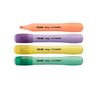 Milán Marcadores fluorescentes Punta Biselada 2-4 mm Colores Pastel Surtidos Sway Original Kit 4 uds
