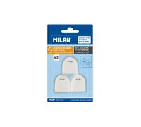 Milan - MILAN RECAMBIO DE GOMA AFILABORRA ERASER&BRUSH CAPSULE BLISTER -3U- BNM10258