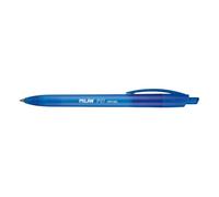 Milan p07 dry-gel boligrafo de gel retractil - punta 0.7mm - secado rapido - color azul (25 uds)
