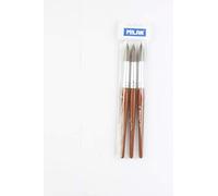 Milan- Pack 3 Pinceles Escolar Serie 101 Numero 24