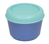 MILAN® Recipiente para alimentos hermético redondo 0,25 l, azul-turquesa