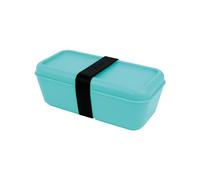 MILAN® Recipiente para alimentos rectangular 0.75l turquesa, serie SUNSET