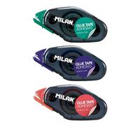 MILAN Roller Adhesivo Mini Glue Tape 8,4 mm x 5 m (Set de 24)