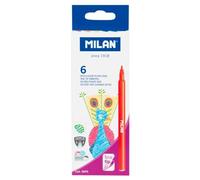 Milan rotuladores punta fina -caja 6u-