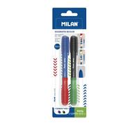 MILAN SWAY - Blíster 2 Bolígrafos Combi Duo con 4 Combinaciones Distintas de Colores