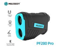 MiLESEEY PF280 Pro Golf telémetro láser 600M telescopio telémetro para caza con función de vibración, banda magnética PF280 Pro