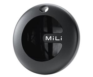 MiLi MiTag Duo Smart Tag para iOS y Android, Compatible con Apple Buscar y Google Localizador, Bluetooth Key Finder para Equipaje/Bolsos/maletín/Cartera, 1 Pack