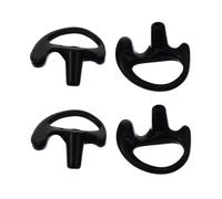 Milisten 2 Pares de Auriculares Molde de Oído Ajustable y Seguro de Silicona para Tubo de Bobina Acústica Ideales para Ejercicio Vigoroso