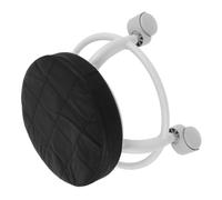 Milisten Taburete Pedicura con Ruedas y Asiento de PU para Tratamientos de Belleza en Salones y SPA, Diseño Elegante y Versátil, Color Negro, Plástico Resistente Color Color Aleatorio