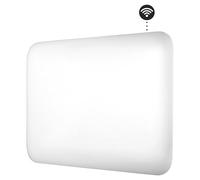 Mill Invisible Panel Radiador WiFi 700W, Calefactor Inteligente con App, Bajo Consumo, Silencioso, para 9-12 m2, Radiador Eléctrico de Pared, Diseño Ultrafino, Apto para Baño, Diseño Noruego